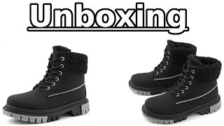 Hitmars Winterstiefel Unboxing Video [upl. by Far967]