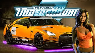 THE GTR GETS UNDERGLOW NFS Underground Style [upl. by Egiap94]