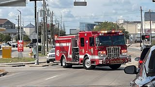 Engine 46 responding for an MVI [upl. by Neeruan]