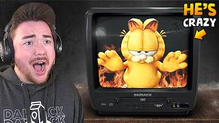 PLAYING THE GARFIELD HORROR GAME… its so crazy [upl. by Aldon]