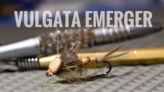 Vulgata Emerger  Mayfly  Full fly tying tutorial [upl. by Hayalat]