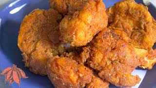 Fried Cauliflower quotChickenquot  Vegan Soul Food [upl. by Burnside382]