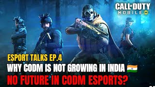 WHY COD MOBILE IS NOT GROWING OR POPULAR IN INDIA 🇮🇳 LIKE PUBG amp FREE FIRE😭 FUTURE IN CODM ESPORTS [upl. by Naquin]