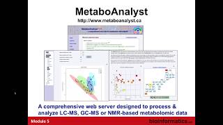 Metabolomic Data Analysis using MetaboAnalyst [upl. by Eneleahcim]