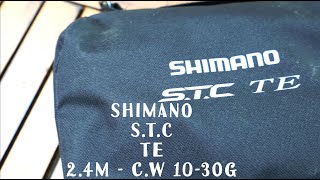 Shimano STC TE telescopic rod  Quick look [upl. by Osterhus]