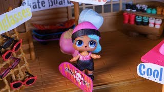 LOL SURPRISE DOLL Sparkles Goes Shopping And Changes Who She Is [upl. by Macdermot]