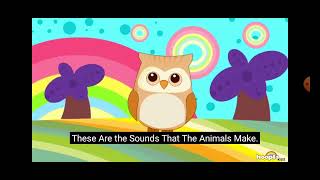 Hooplakidz Animal Sounds Song [upl. by Bonne899]