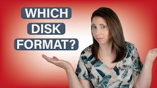 Best format for external hard drives  Formatting explained  Mac  PC [upl. by Nahtan463]