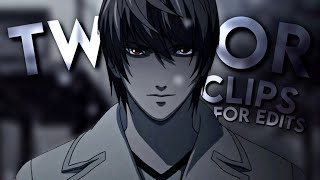 Death Note Twixtor Clips For Edits 4K [upl. by Kimmy]