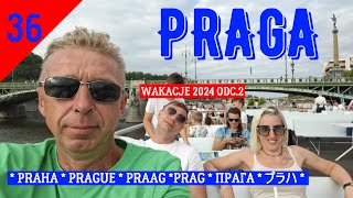 PRAGA Wakacje 2024 odc 2 vlog 36 Czechy [upl. by Arayk]