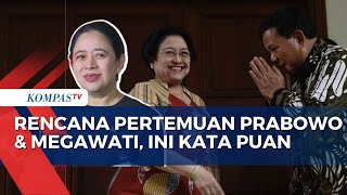 Puan Maharani Angkat Bicara soal Pertemuan Prabowo dan Megawati [upl. by Neliac]