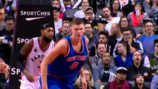 Knicks fans before after Kristaps Porzingis NBA draft [upl. by Merilee]