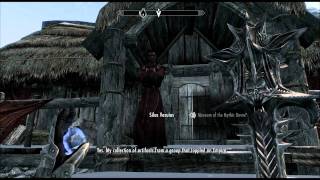 Skyrim Visit the Museum in Dawnstar [upl. by Tterag372]