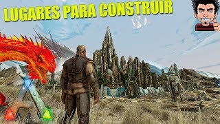 MEJORES LUGARES CONSTRUIR BASES PVE EXTINCTION ZONA DEVASTADA ARK SURVIVAL EVOLVED ESPAÑOL [upl. by Ellehcim]