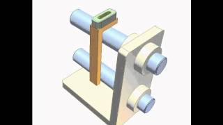 Checking parallelism in horizontal plane between two holes [upl. by Polk]