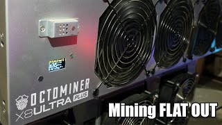 Crypto Mining FLAT OUT  Feels Good To be GPU Mining AGAIN [upl. by Manuel]