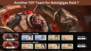 Another F2P auto team for Golem Raid 7  Black Clover Mobile [upl. by Baiss]