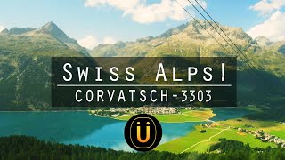 Swiss Alps  Corvatsch 3303 St Moritz [upl. by Baerman]