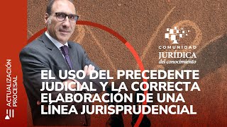 El Uso del Precedente Judicial y la Correcta Elaboración de una Línea Jurisprudencial [upl. by Roi]