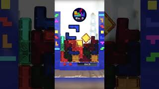 TETRIS TOWER shorts blender tetris softbody テトリス тетрис lego [upl. by Niltiac]