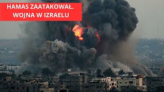 Hamas zaatakował Przerażające nagrania z Izraela Netanjahu Jesteśmy w stanie wojny [upl. by Alys]