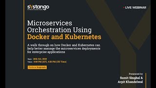 Microservices Orchestration Using Docker and Kubernetes [upl. by Morel507]