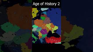 Poland VS Ukraine ageofhistory2ii ageofcivilizations2 history ageofhistory2 europe map aoh2 [upl. by Xena]