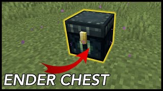 How To Use The Ender Chest In Minecraft [upl. by Anisah]