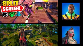 How To SPLIT SCREEN in Fortnite Season OG PS4PS5XBOX [upl. by Nelly]