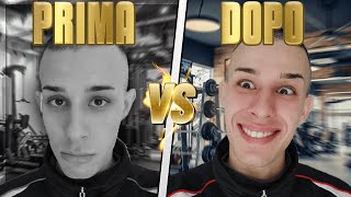 COME LUMORE CAMBIA ANDANDO IN PALESTRAPRIMA VS DOPOVLOG [upl. by Annaicul]