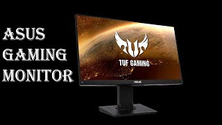 Asus TUF VG32VQ1B gaming monitor install [upl. by Adalai274]