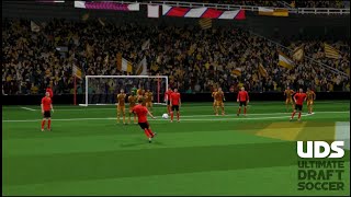 ULTIMATE DRAFT SOCCER UDS  FIRST GAMEPLAY [upl. by Onavlis]