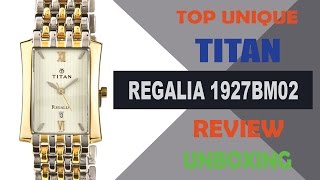 Titan 1927BM02 Regalia Analog Beige Dial For Men [upl. by Saltzman]