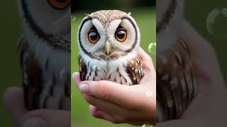 Most cutest and beautiful owl babies animation video [upl. by Ykciv338]