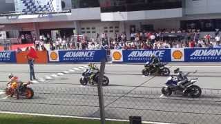 Starting Sound of MotoGP 2013 Sepang HD Sound [upl. by Tneicniv]