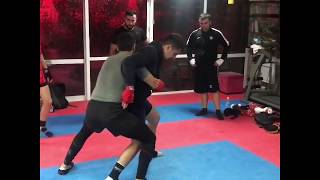 MMA için Güreş düşürme tekniği çok basit ama etkili  MMA basic but effective takedown [upl. by Suilenrac357]