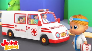 Ruedas De La Ambulancia Rimas Divertidas Para Bebés Y Más Canciones Preescolares [upl. by Latsyrhk]