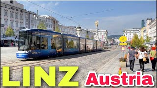 Linz Austria visiting in September 4K UHD [upl. by Islek]