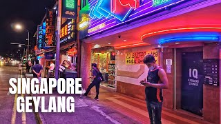 Singapore City Geylang Red Light District March 2021 [upl. by Martreb309]