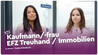 Ausbildung als Kaufmannfrau EFZ Treuhand Immobilien  utag Treuhand AG  Lehrstellenvideo  Yousty [upl. by Alisan357]