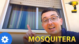 🦟 Aprende PONER tu Mosquitera Enrollable con Taladro [upl. by Tabor921]