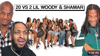 DreDaTopic Reacts To 20 Women Competing For Lil Woody amp Shamar [upl. by Eniortna]