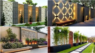 100 Garden Fence Design Ideas 2024 House Exterior Boundary Front Wall Design Ideas  Backyard Fences [upl. by Ahras]