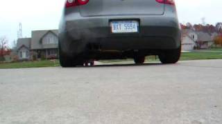 2009 Volkswagen GTI TSI MKV MK5 Exhaust With 3quot ATP Downpipe amp Muffler Delete  10 Feet Away [upl. by Keverne441]