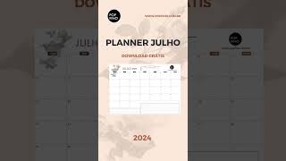 PLANNER 2024  GRÁTIS plannercommunity planner [upl. by Eudo]