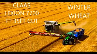 CLAAS LEXION 7700 TT COMBINE HARVESTER [upl. by Nyral612]