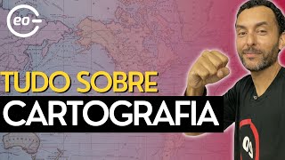 TUDO SOBRE CARTOGRAFIA  TIPOS DE MAPAS  ANAMORFOSE  SENSORIAMENTO REMOTO [upl. by Twitt]