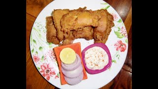 Kolkata Style Fish Batter Fry  Fish Butter Fry recipe [upl. by Ahsienor]