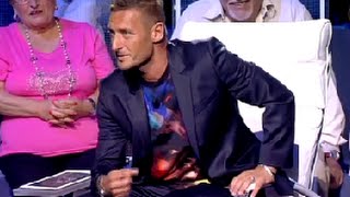 Francesco Totti a TU SI QUE VALES [upl. by Iaras]