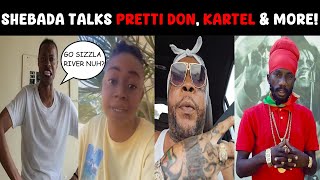 Shebada talks Pretti Don Kartel Sizzla amp more [upl. by Ayk761]